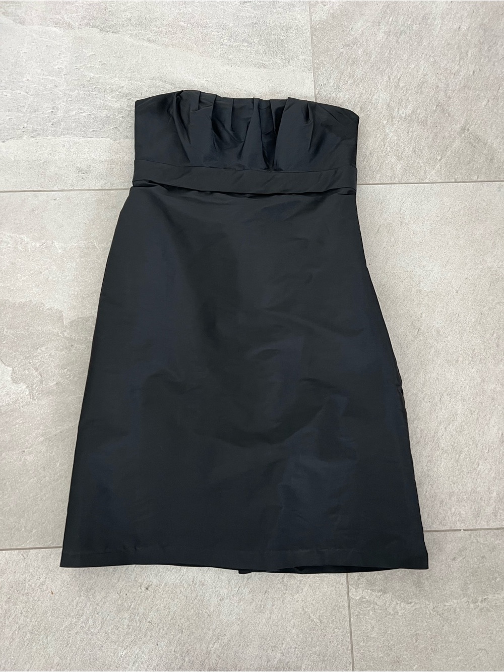 ALFRED SUNG Strapless Black Cocktail/bridesmaid Dress